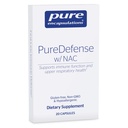 Pure indkapslinger PureDefense med NAC Note 124; Forbedrer First- Line Immunforsvar og Øvre Luftveje Sundhed