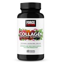 Kraftfaktor Collagen Boosting Superfood, Vegan Collagen Booster med Hyaluronsyre, Biotin, Bambus, Aminosyrer & Vitamin til hår, hud, og negle, Styrker og hudtillæg, 60 kapsler