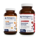 Metagenics Bundle - Ultra Potent- C Chewable & Magnesium Glycinate - 90 tabletter Ultra Potent- C Chewable for Immunum & Antioxidant Support - 120 tabletter Mag Glycinate for Nervesystemet Support