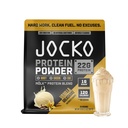 Jocko Fuel Mölk Whey Protein Powder 22g Protein - Low Sugar Monk Fruit Blend - Muscle Recovery & Growth, Packaging May Vary (28 Servere, Vanilla Milkshake)