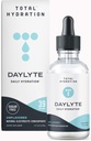 Daylyte Electrolyte Drops, Unflavored, Sugar Free Daily Hydration Supplement med Magnesium, Calcium, & Zink (39 Servere)