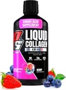 PROSUPPS Amino23 Flydende Collagen Skud, Berry - Collagen Peptid Post Workout supplement understøtter sund aldring, Joints, Hud & hår - Gluten- Free & Zero Sugar - 16 Serveringer