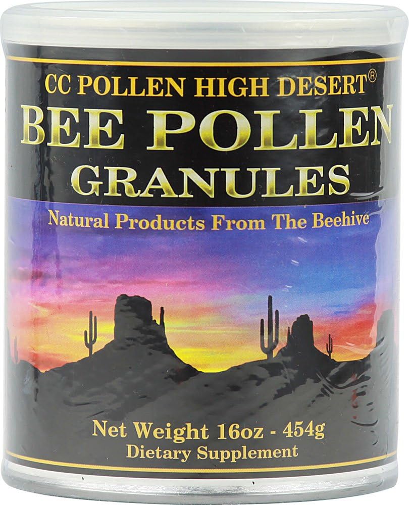 C C Pollen Bee Pollen Granules packed in a tin -- 1 lbs