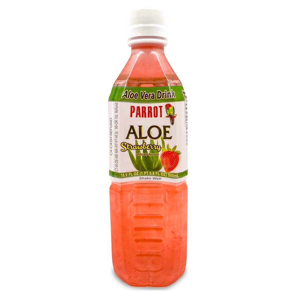 Parrot Brand Aloe Strawberry 16,9 fl.oz.