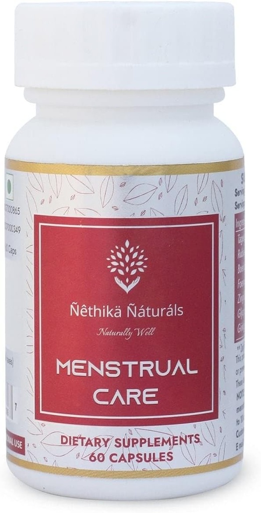 Total PMS Relief supplement: Periode Relief, Hormonbalance for sund flow + menstruationscyklus, Cramping + Bloating Relief for kvinder