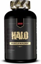 REDCON1 Halo Muscle Builder Supplement - Gluten Free + Keto Friendly to Support Muscle Mass Growth - Indeholder kinesisk Smilax Root Extract til at forbedre kvælstofretention (60 kapsler)