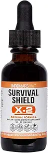 Infowars / Infowar 's Life - Survival Shield X-2 Nascent Jod (1 oz) / Made in USA / Samme dag Skib
