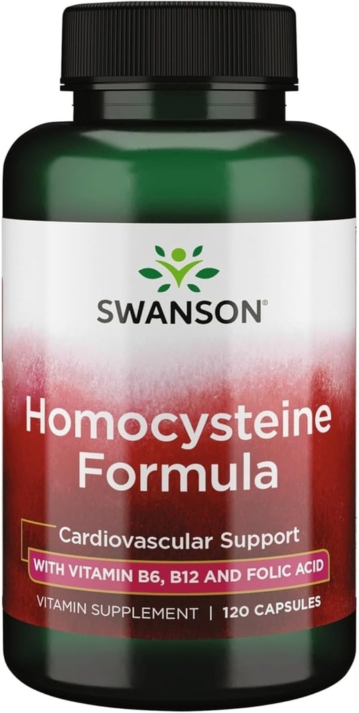 Swanson Homocystein Formel 120 kapsler