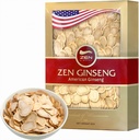 Zen American Wisconsin Ginseng Slices - Forbedret energi, ydeevne, og mental sundhed for mænd og kvinder (8oz. Rubrik)
