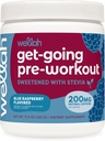 Wellah Get- Going Pre- workout Drink Mix (Blå Raspberry smag, 30 Servere)