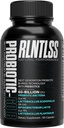 RLNTLSS - Probiotisk 60 milliarder CFU - 4 stribe blend - Premium supplement - Mænd og kvinder - Hylde Stabil Probiotisk Kapsel - Probiotisk og Prebiotisk - (60 Count Flaske)