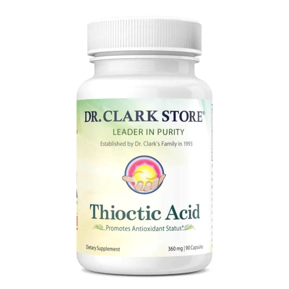 Dr. Clark Alpha Lipoinsyre (thioctasyre), 360 mg 90 Kapsler