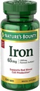 Jern 65mg, 325 mg Ferrosulfate, 100 tabletter,...