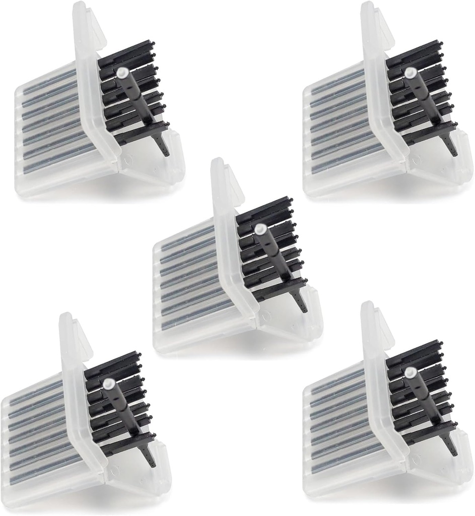(40 stk.) Cerustrup Wax Guard Filtre for Høremidler Supplies for Phonak, Hørestøtte Wax Filtre Resound, Widex og Unitron, Høre klar Hørestøtte Tilbehør, Erstatningsdele Rengøringssæt (5 pakker)