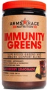 Arms Race Nutrition Immunity Green Superfood Green og immunsupport Blend - 9.2 oz. (30 Servere) (BlackBerry Lemonade)