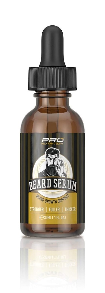 Skæg vækst Serum- Stimulerer & Reparerer ny folkevækst. Grow Stronger, Thicker, Fuller, Længere, Healthier Beard & Mustache Hår.