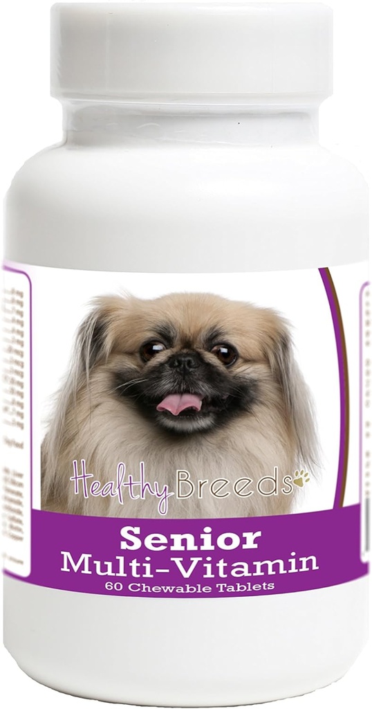 Sunde racer Pekingese Senior hund multivitamin tabletter 60 Greve