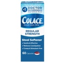 Colace Regelmæssig styrke Afføringsmiddel 100 mg Kapsler 60 Grev Docusat Natriumafføringsmiddel til blødgøringsmiddel