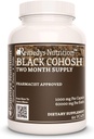 Remedy 's ernæring Black Cohosh; 124; 1.000 mg, 60 Vegan kapsler Urtevæske Kosttilskud 124; Two Month Supply