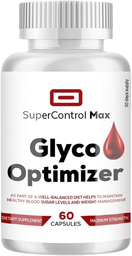 Super Control Max Glyco Optimizer - Super Control Max Glycogen Support - Glyco Optimize Pills (60 kapsler - 1 måned Tilgang)