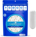 Capsulin Størrelse 0 - Farvede hvide tomme gelatine kapsler - 1000 Greve - Tomme Gel Pille kapsler - DIY Pure Bovine Pille Kapsler Fyldning - Tomme Caps - Kosher - Non-GMO Certificeret