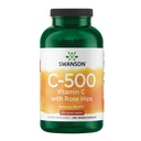 Swanson C-vitamin med Rose HIPS 500 Milligram 400 Kapsler