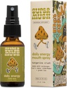 SuperMush Daily Energy Mouth Spray - Mushroom Supplement - Lions Mane & Cordyceps Blandede svampe Uddrag Rene flydende spray til fokus, Stamina & Clarity - 30ml Økologiske Lions Mane Svampe Spray