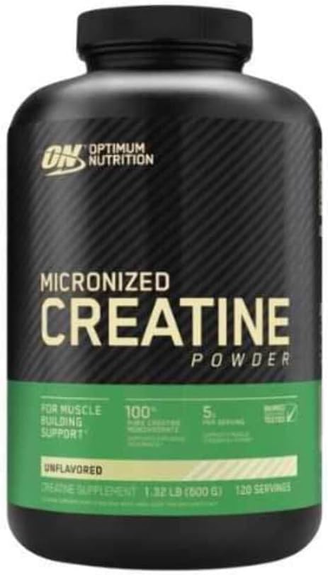 Optimum Nutrition Creatin Powder, Unflavored, 600 Gram