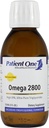 Patient One Omega 2800 Flydende • 124; supplement til støtte hjerte, kognitiv og fælles sundhed * • 124; High- Potency Omega-3 Fish Oil • 124; Lemon Flavor • 124; 5 fl oz