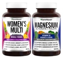 FarmHaven Bundle - Multivitamin til kvinder og Magnesium Glycinat & Malat Complex