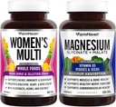 FarmHaven Bundle - Multivitamin til kvinder og Magnesium Glycinat & Malat Complex