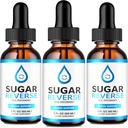 Sugar Reverse Drops, Sugar Reverse Liquid Drops Supplement Advanced Formel Vitamin Supplement - Maksimal styrke, SugarReverse Liquid Drops Officiel Formel, Sugar Reverse Drops Anmeldelser (3 Pack)