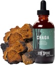 North Spore Chaga Mushroom Tincture Yester124; Energi & Wellness Boosting Supplement Drops 124; Adaptogen Superfood Mester124; Dual Extract Organic Blend, 100% Fruiting Bodies Mester124; Non- GMO, Vegan - 2oz
