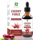 Cherry Force Supplement Tart Cherry Extract Rich in Phytonutrients Nature Tart Cherry Fully Absorbed Tart Cherry Juice Koncentrat