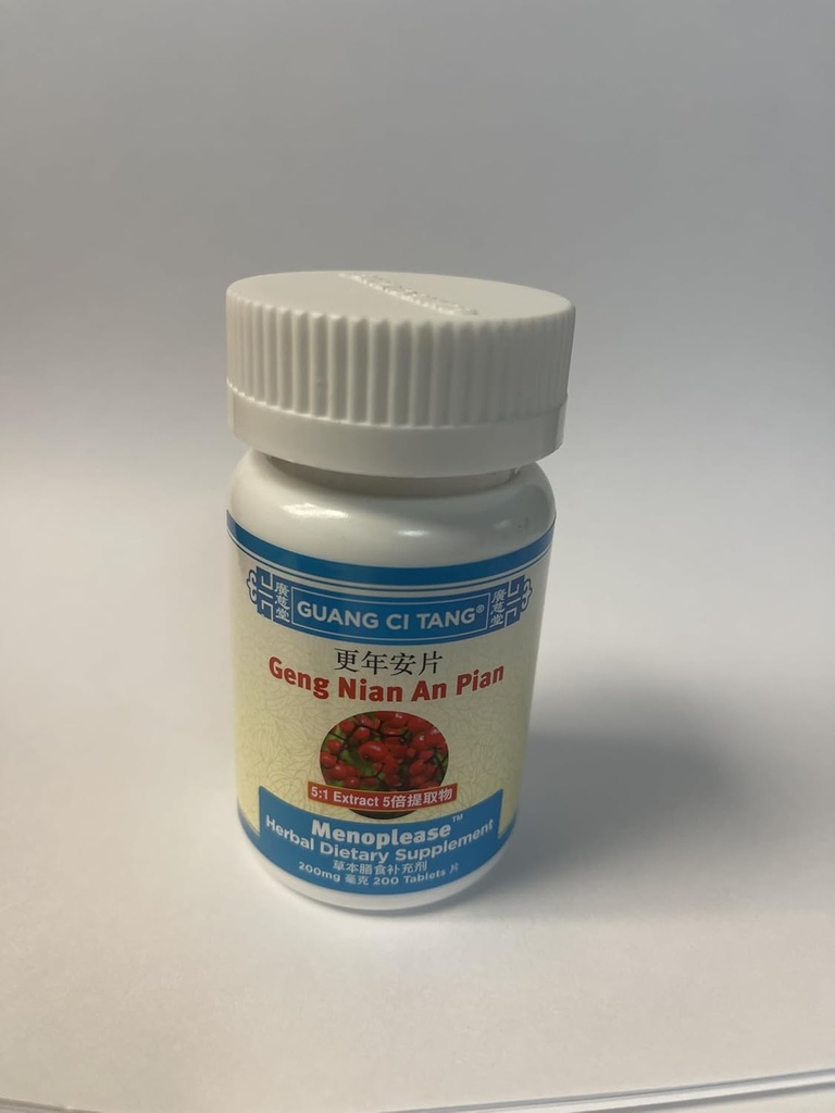 Geng Nian An Pian (Wan) (Menoplease) 200 mg 200 tabletter