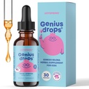 JoySpring Genius Drops for Kids against 124; Klinisk Proven Focus Supplement