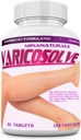 VARICOSOLVE Det naturlige supplement til ben Veins. 60 tabletter