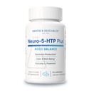 Bioteknologi Forskning Neuro 5 HTP Plus Neurologisk support, rolig hjerne aktivitet, sunde søvnmønstre, samlet følelse af velvære, fremmer afspænding, Serotonin Precursor, L Theanin, 90 kapsler