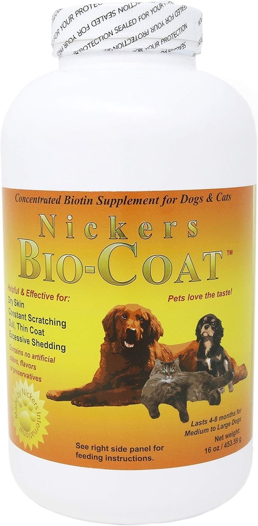 Bio Coat Koncentreret biotin supplement - 16 oz