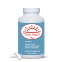 Total People Plus - Multivitamin & Minerals for voksne - Kosttilskud rig på større mineraler med mix af vitaminer A, D og E - øger energi og vitalitet - 180 kapsler