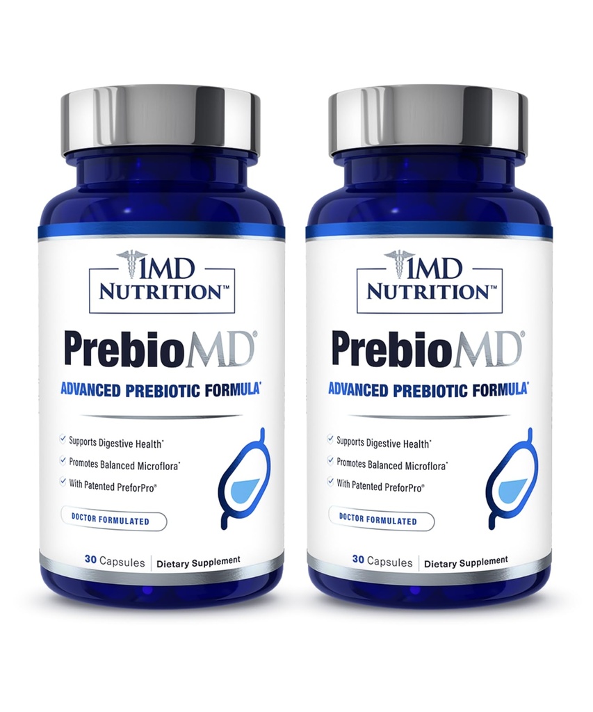 1MD Nutrition PreBioMD - Prebiotic med PreforPro Note 124; Støtte sund fordøjelse og gunstige bakterier