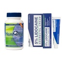 HemRid Plus & Lidocain Cream Bundle: Omfattende pleje af hæmorider discomfort, fremstillet i USA