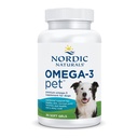Nordic Naturals Omega-3 Pet, Unflavored - 90 Soft Gels - 320 mg Omega-3 Per Soft Gel - Fish Oil for DHA med EPA & DHA - fremmer hjerte, hud, coat, og immunsundhed