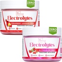 Min Adventure til Fit Forfriskende Hydration Elektrolyter Pulver med Zero Sugar, Bundle, Watermelon Candy & Strawberry Lemonade flavors