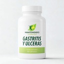 Gastritis y Ulceras, Digestive Support, Slippery Elm Bark, Goldenseal Root, 90 Capsules