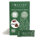 FODZYME ® On- The- Go fordøjelsesenzymer for Gut Health, Relief for Bloating, Gas, Forstoppelse, Diarré, Abdominal smerte, Lav FODMAP, 30 Dosis