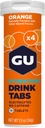 GU Energy Hydration Electrolyte Drink Tablets, Forbedret Endurance Sport Drikke til løb, Cykling, Triathlon, 4-greve (48 Servere), Orange