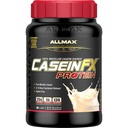 ALLMAX Casein- FX Protein, Vanilla - 2 LB - 25 Grams af Blow- Release Protein Per Scoop - Lav Carb & Zero Tilføjet sukker - Ca 27 Serveringer