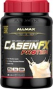 ALLMAX Casein- FX Protein, Vanilla - 2 LB - 25 Grams af Blow- Release Protein Per Scoop - Lav Carb & Zero Tilføjet sukker - Ca 27 Serveringer