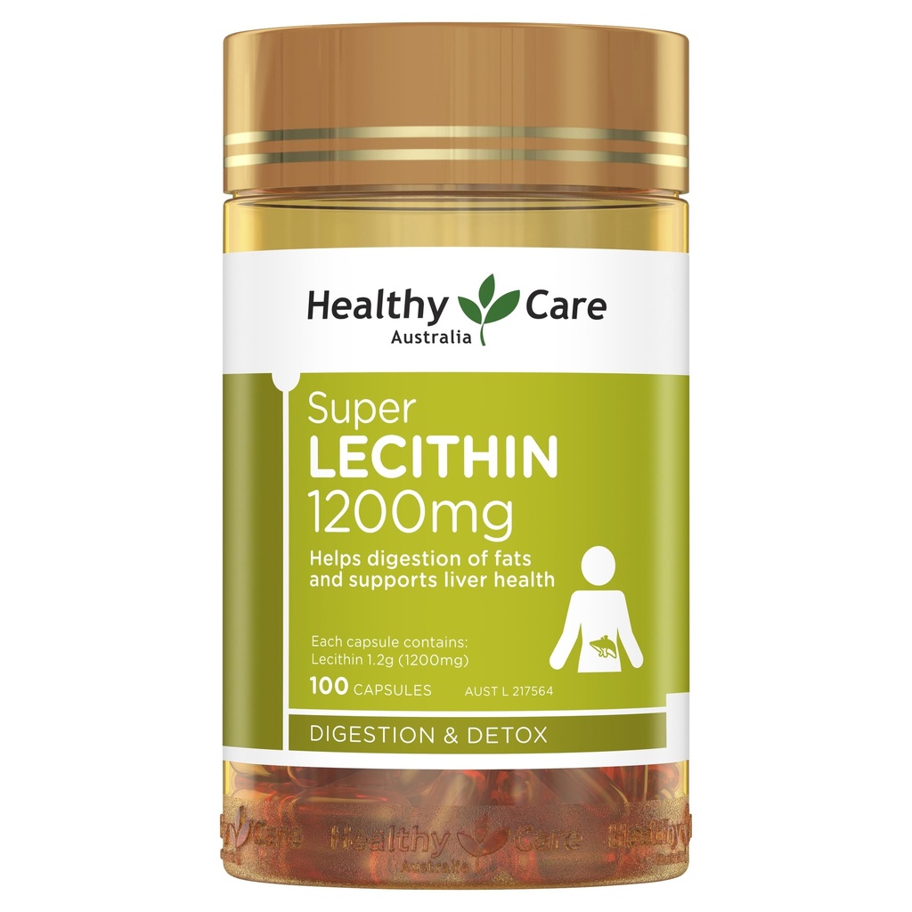 Sund pleje Lecithin 1200mg 100caps